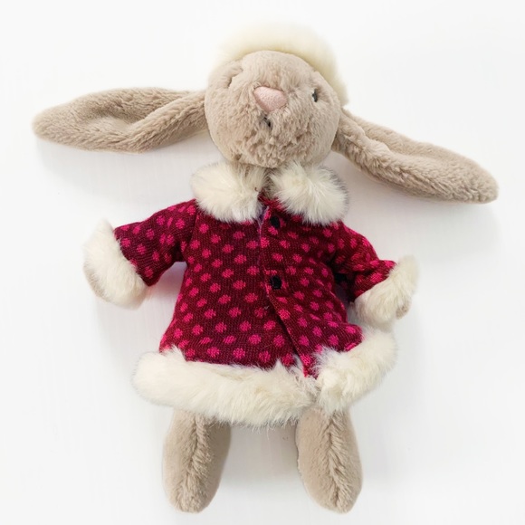 Jellycat | Rare HTF Betsey Bunny Wonderland Plush Stuffed Toy 15” Retired - Picture 12 of 12